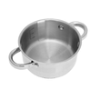 Oala cu capac din inox, capacitate 1 litru 14 cm, Kinghoff
