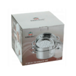 Set de 4 piese, oala pentru fiert cu abur, inox, 24 cm 5 litri Kinghoff