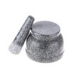 Mojar cu pistil din granit, 14x10 cm negru, Kinghoff