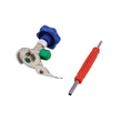 Trusa pentru verificat presiune aer conditionat, umplere instalatie, diagnosticare, incarcare, instalare, manometru presiune, Satra