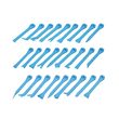 Set extractoare auto pentru tapiterie, 27 piese, Silver