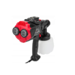 Pistol vopsit electric HVLP , 650 W, capacitate rezervor de vopsea 1200 ml, duze 1,0 / 1,8 / 2,5 mm Red Technic