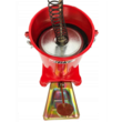 Pompa de gresat manuala, actionata la picior, recipient 15 litri, furtun 4m, Verke