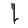 Agatatoare din otel pentru cabina de dus, negru, 13.5x4x3 cm, Sepio