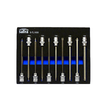 Trusa torx, biti, lungi 140 mm, 10 piese, 3/8" T10-T55, Satra