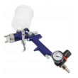 Pistol de vopsit pneumatic, duze 1.4 mm,1.7mm pahar 600 ml Verke