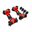 Set de 4 cleme de colt cu strangere rapida 5-22mm si unghi ajustabil de 45° 90°, Verke