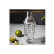 Shaker din sticla, inox, 0.4L, pentru cocktailuri si bauturi, Klausberg