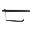 Suport pentru hartie igienica, 8,5 x 17,5 x 8 cm, negru, Sepio