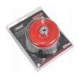 Perie sarma tip cupa, cu toroane, otel, 125mm, M14, pentru polizor, Verke