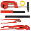 Trusa pentru filetat tevi 10 piese, 1/4 ", 3/8", 1/2 ", 3/4", 1 ", 1-1 / 4" Verke