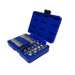 Trusa 34 chei, torx, biti, e-torx, 3/4", Asta