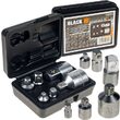 Set adaptor, adaptoare, redusuri 1/2 1/4 3/8 3/4, 6 Buc, Black