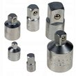 Set adaptor, adaptoare, redusuri 1/2 1/4 3/8 3/4, 6 Buc, Black