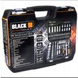  Trusa de Scule Chei Tubulare 108 pcs BLACK