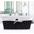 Cos organizator pentru cosmetice, negru,30x19x14 cm, Sepio