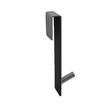 Agatator pentru prosop, din otel, montaj pe cabina de dus, argintiu, 13.5x4x3 cm, Sepio