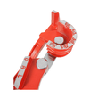 Cleste 3 in 1 pentru indoit tevi de cupru, alama, otel, 6mm, 8mm, 10mm, Verke