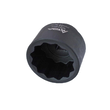 Cheie tubulara impact 55 mm, 3/4", 12 colturi, scurta, Asta
