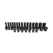 Set chei tubulare de impact lungi, 1/2" 8 - 32 mm, 35 piese, Verke