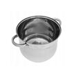 Oala din inox cu capac din sticla, 24cm,Fund termic multistrat, 8.6l Klausberg