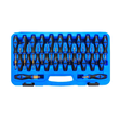 Trusa universala pentru demontat mufe, conectori, sistem electric 23 piese Satra