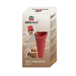 Spargator de nuci manual, rosu, Kinghoff