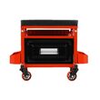 Taburet, scaun pentru atelier cu sertar, 33,5x27x17cm 135kg, Verke