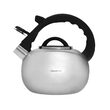  Fierbător tradițional cu fluier fabricat din inox, ceainic 2.5 litri, 15-22 cm, argintiu, Klausberg