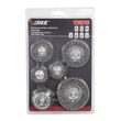 Set 6 perii sarma inox pentru bormasina, Verke