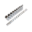 Set 10 chei tubulare 3/8" 8-19 mm, lungi, Asta
