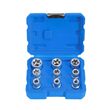 Trusa tubulare tip E, E10-E24, torx, 9 piese, Satra