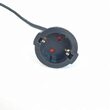 Cablu prelungitor curent 10 metri negru grosime 2.5mm 2800w