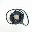 Cablu prelungitor curent 10 metri negru grosime 2.5mm 2800w