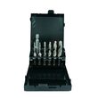Set burghe pentru filetare, 6 piese, M3, M4, M5, M6, M8, M10, Silver
