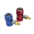 Set cuple rapide, conectori de service 90° pentru aparat de aer conditionat, 1234YF, Satra 