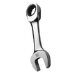 Cheie combinata scurta cu clichet, 17 mm, Asta
