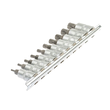 Set biti spline XZN, M4 - M18, antrenor tubulara 1/2", 10 piese, Asta