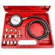 Set tester manometru presiune ulei 0 - 35 Bari, 12 piese, Verke