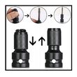 Adaptor 1/2 surubelnita impact 1/4, hexagon pentru biti, Verke
