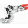 Trusa cleste pentru sertizat tevi, cu cremaliera, 4 bacuri incluse 16-32mm, Silver
