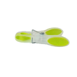 Set 12 carlige pentru rufe, alb cu verde Sepio