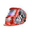 Masca pentru sudura automata heliomata, auto-intunecata, Red Technic