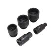 Trusa tubulare de impact, 12 colturi, 1/2" 14-32 mm, 5 piese, Asta