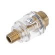 Oiler pentru lubrifierea sculelor pneumatice, 1/4", Silver