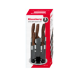 Set cutite din inox, cu suport, 6 piese, Klausberg