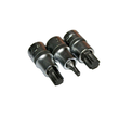 Set chei tubulare tip torx, TX20 - TX60, 1/2", 9 piese, Asta