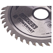 Disc circular pentru lemn, 125 x 22.2, 24 dinti, vidia, Powermat