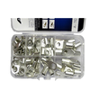 Set papuci electrici neizolati cu gaura, din cupru, 65 piese, Asta