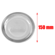 Tava magnetica rotunda, din metal, pentru atelier, 150mm Verke